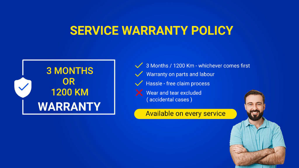 Get Reliable Bike/ Scooter servicing with Third Wheel Service Warranty Policy