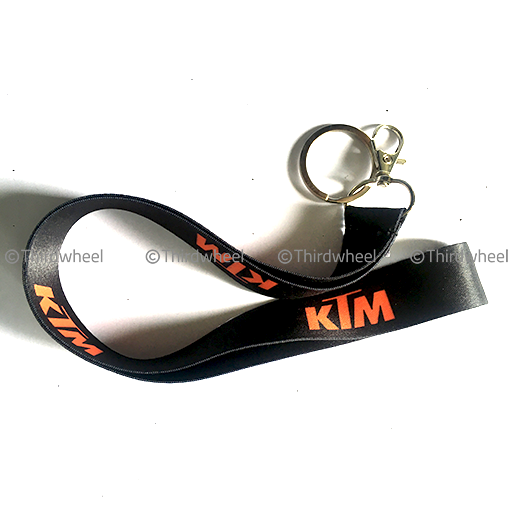 Personalized KTM Motorbike Key Chain - Custom Engraved Le | HipBos